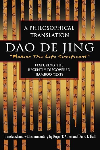 Book jacket: Dao de Jing - A Philosophical Translation