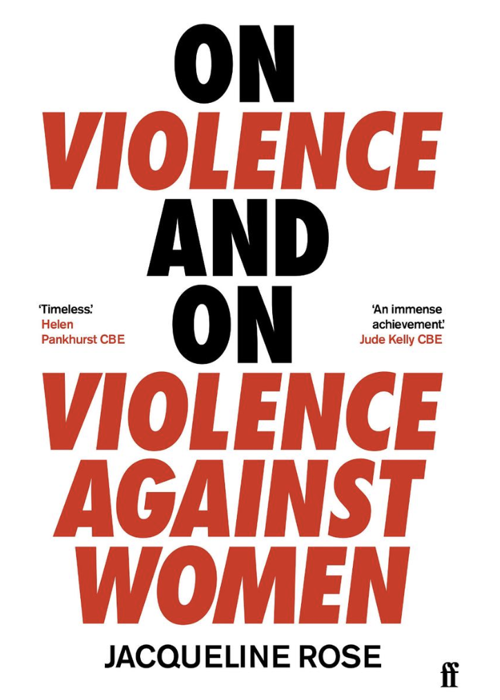 Book jacket: On Violence and On Violence Against Women